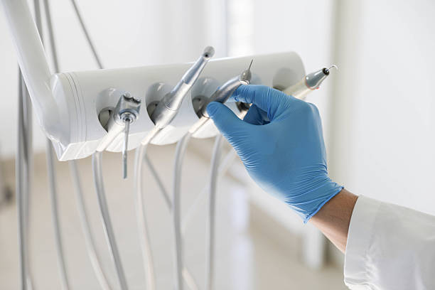 Professional Teeth Whitening technician working in Woodstock, IL